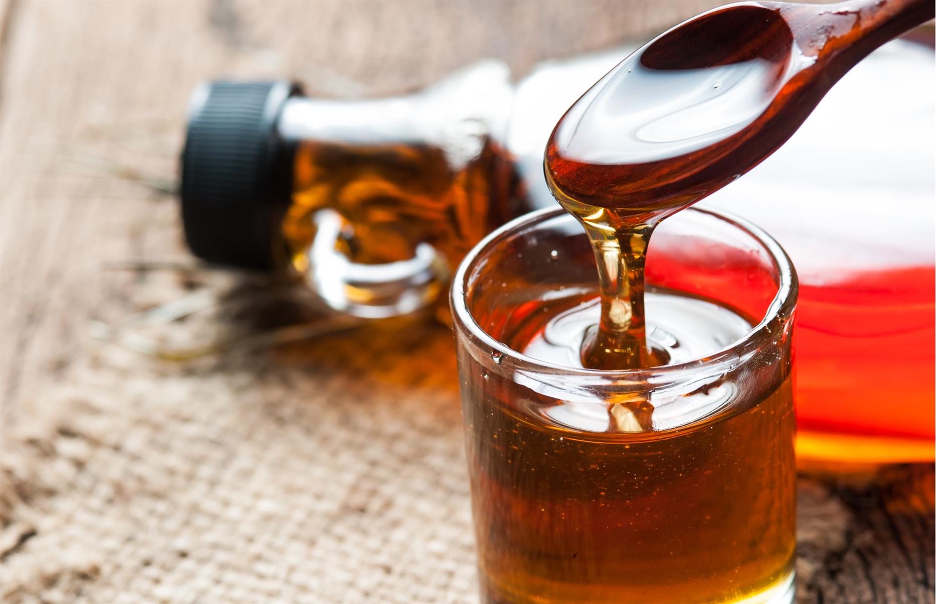 Glazes: maple-syrup